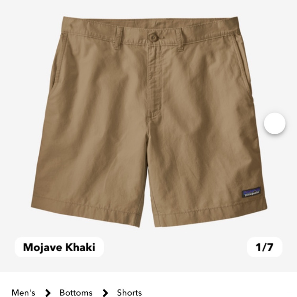 Men's Lightweight All-Wear Hemp Shorts - 8" (30 inch waist)